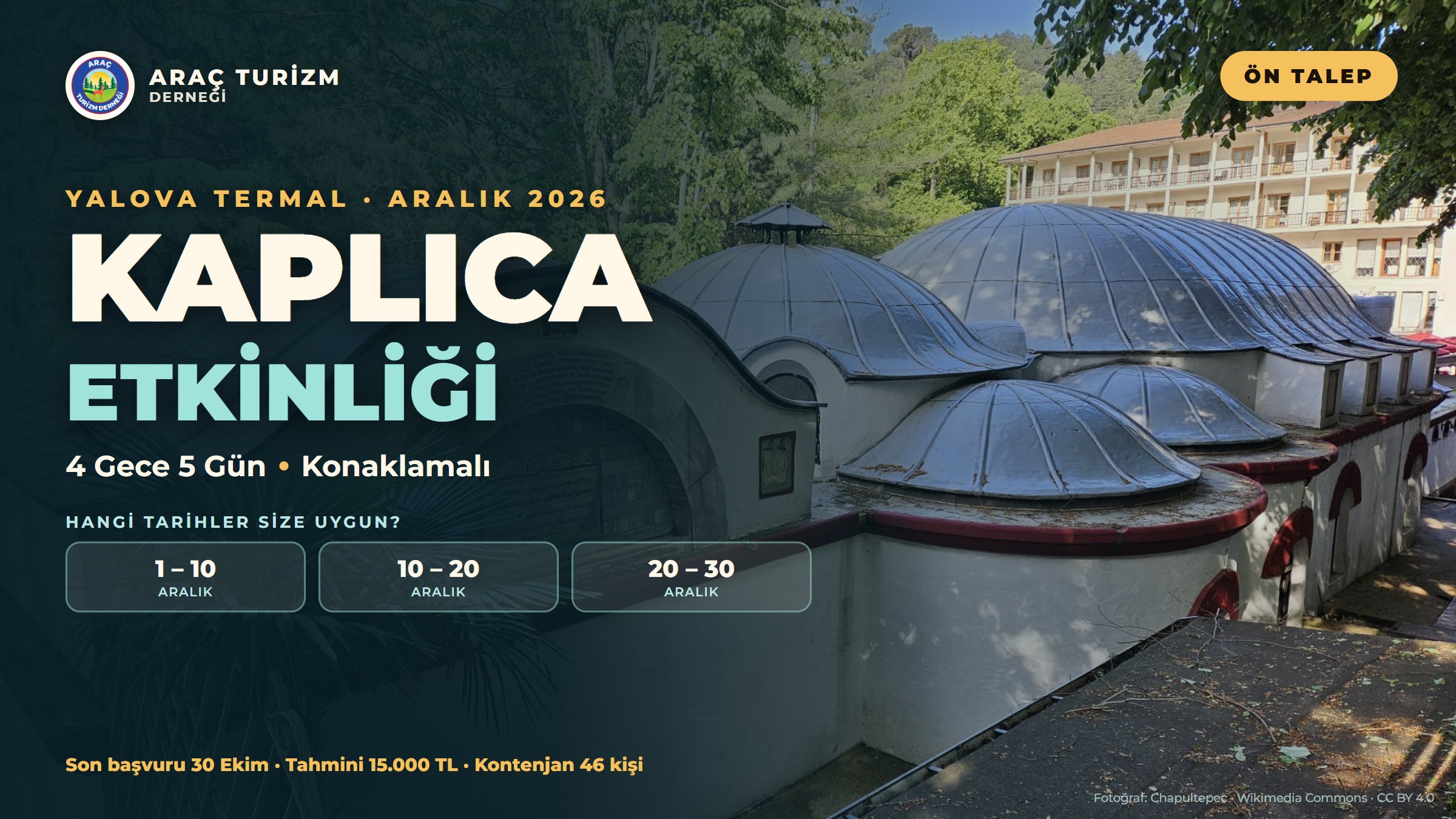 KAPLICA ETKİNLİĞİ